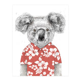 Summer Koala  (Print Only) thumbnail