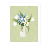 Green Spring Vase (Print Only) thumbnail