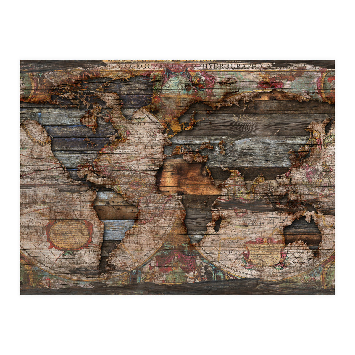 Reclaimed Map (Print Only)
