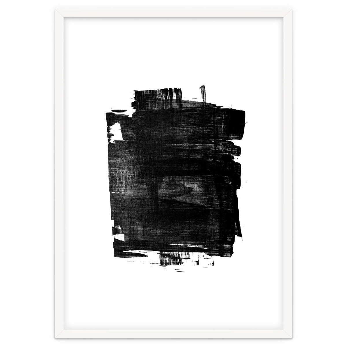 Minimalist Textured Brushstroke Art #1