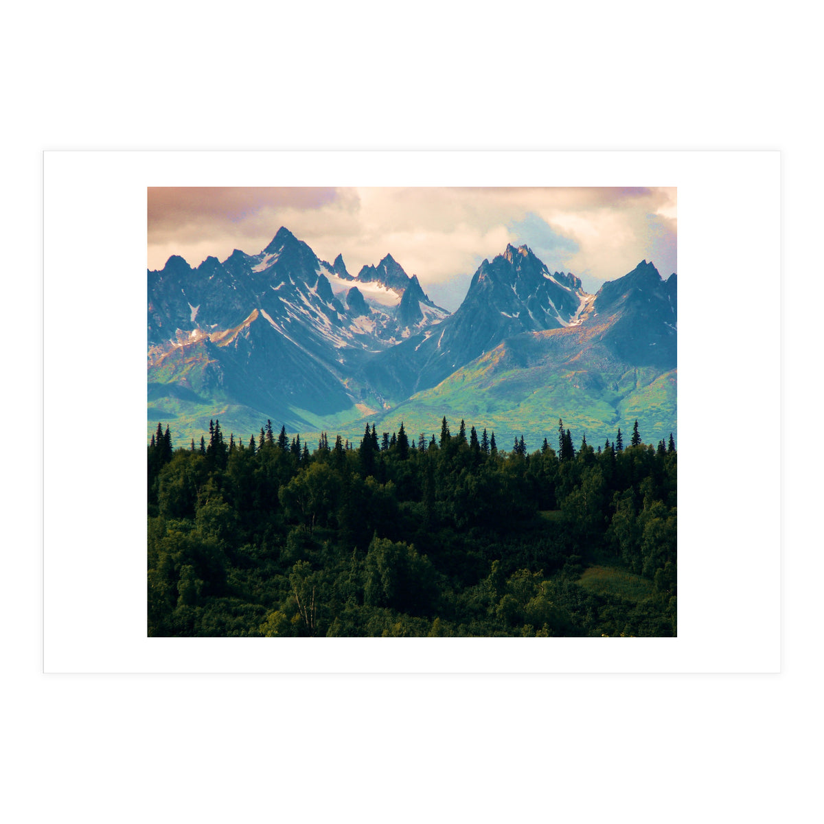 Escaping from woodland heights II (Print Only)