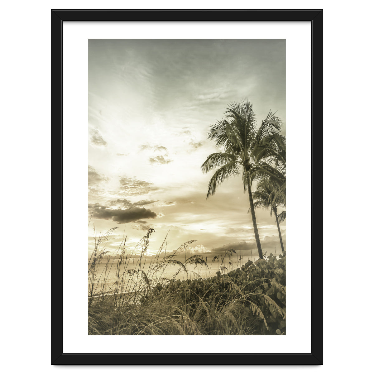 BONITA BEACH Bright Sunset | Vintage