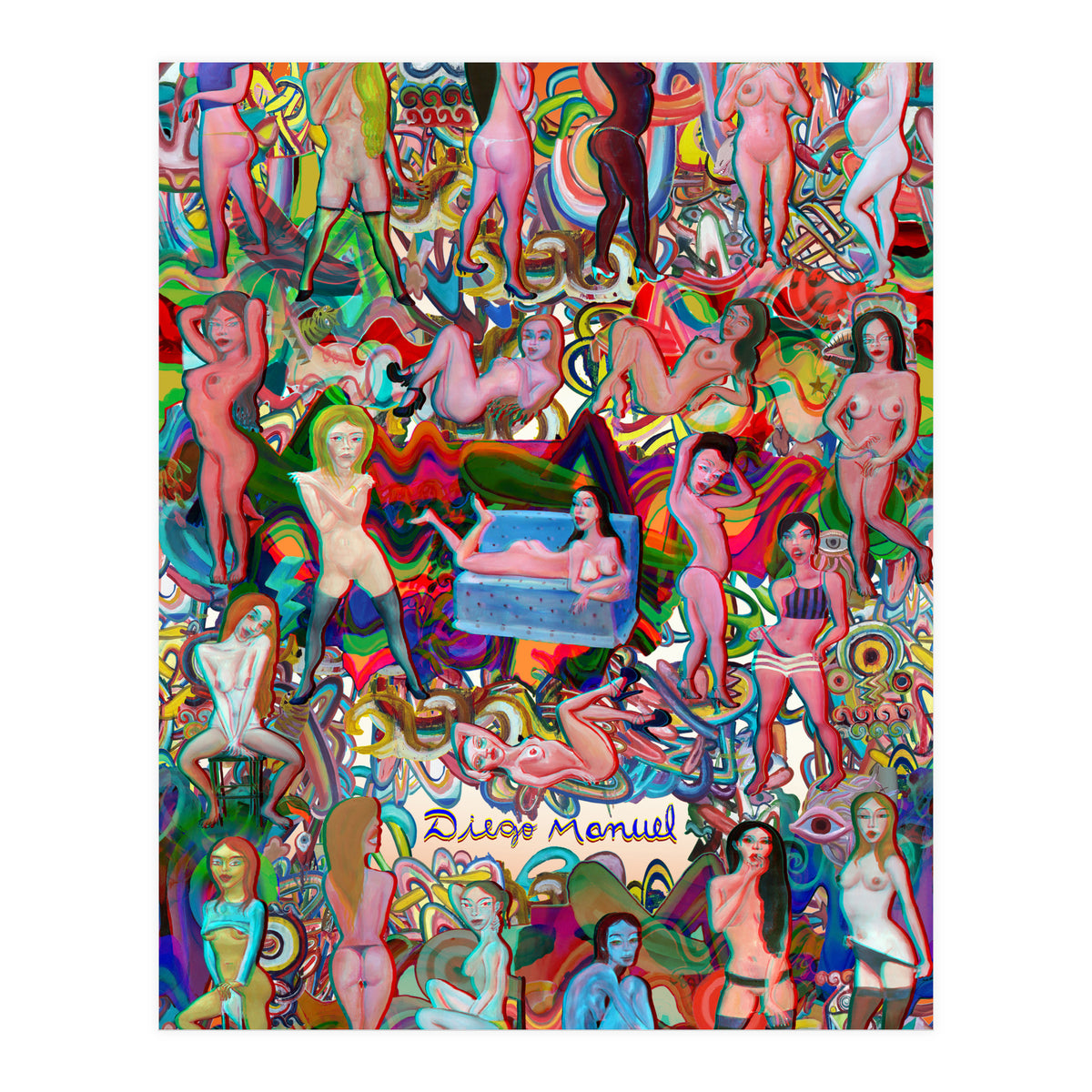 Graffitis 2021 Tapiz 77 (Print Only)