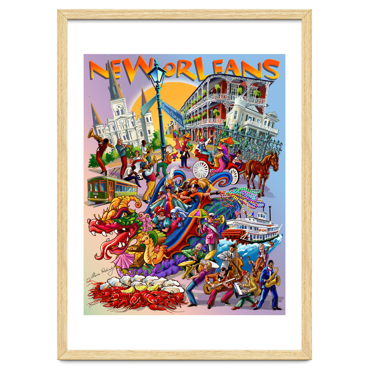 New Orleans Illustration
