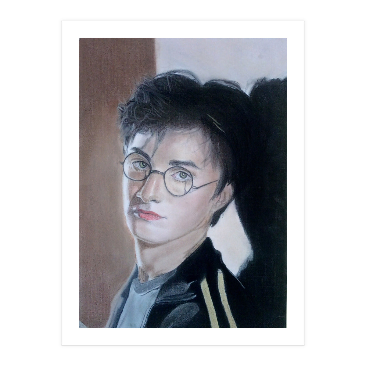 Soft Pastel Painting of Harry Potter by: MaeArtsy (Print Only)