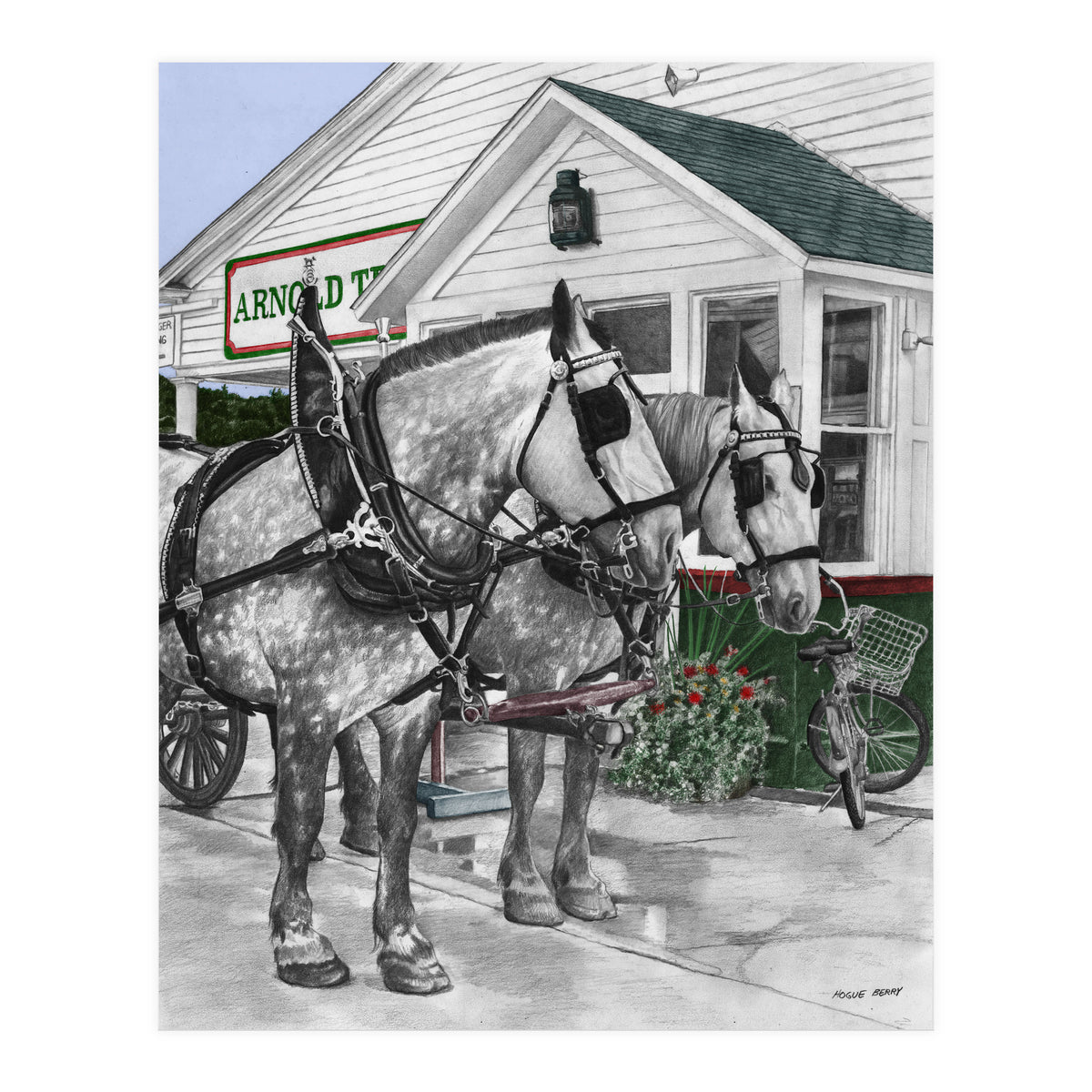 Mackinac Island Horses (Print Only)