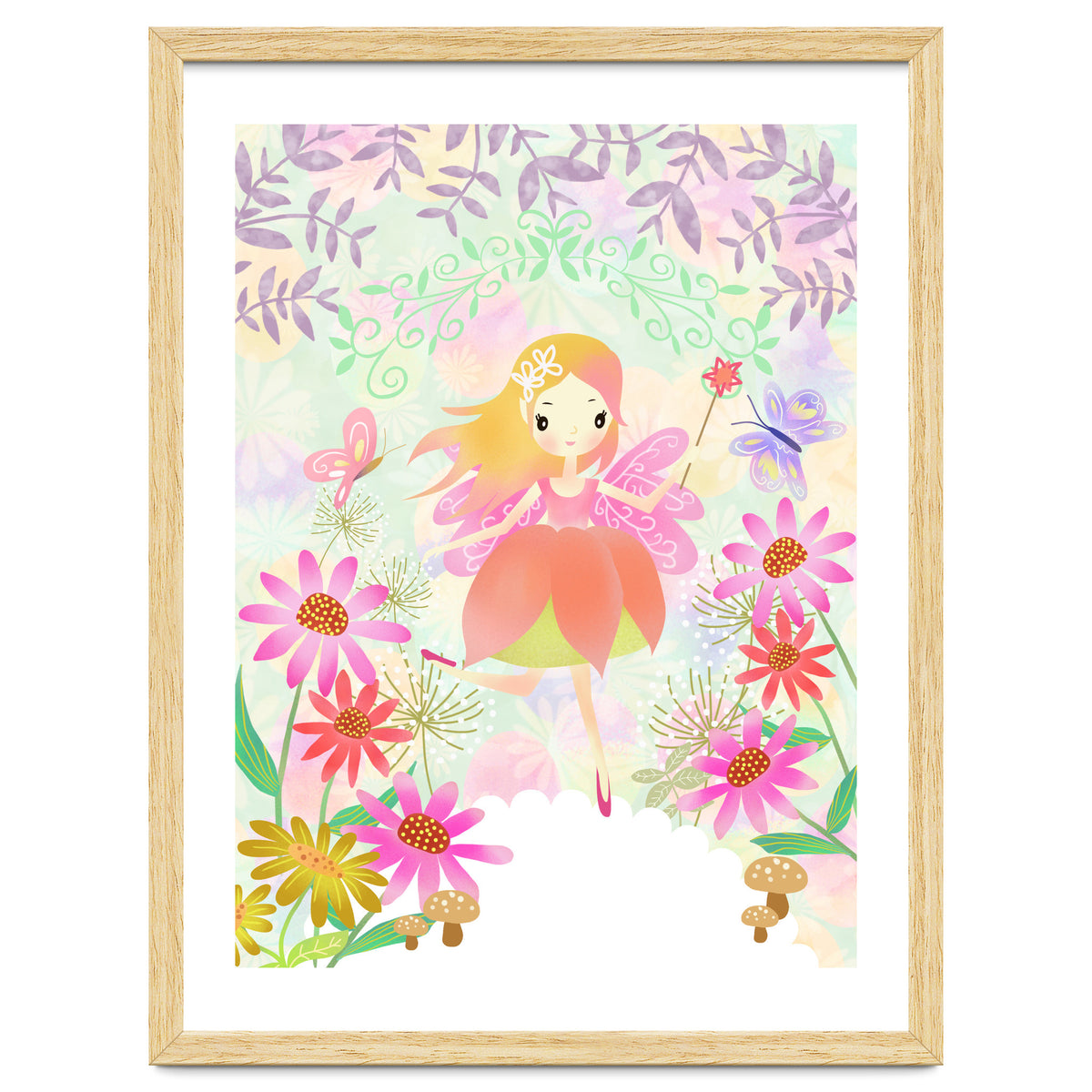 Fairy in the Garden