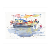 Pleasure boats paintings (Print Only)