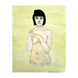 Untitled #75 Nude on a yellow-green ground (Print Only) thumbnail