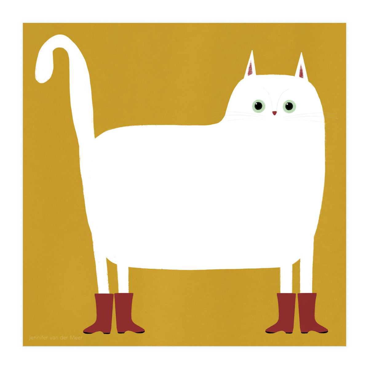 Cat 82: The rain boots (Print Only)