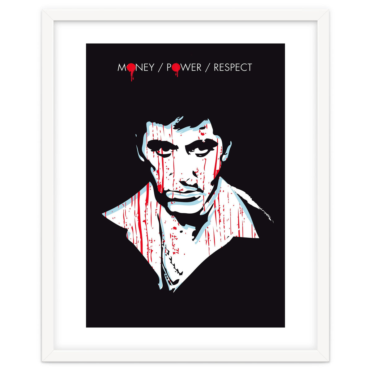 Tony Montana Scarface movie poster