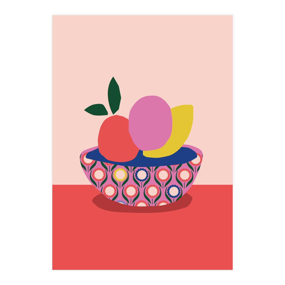 Fruits In Basket Rgb  (Print Only)
