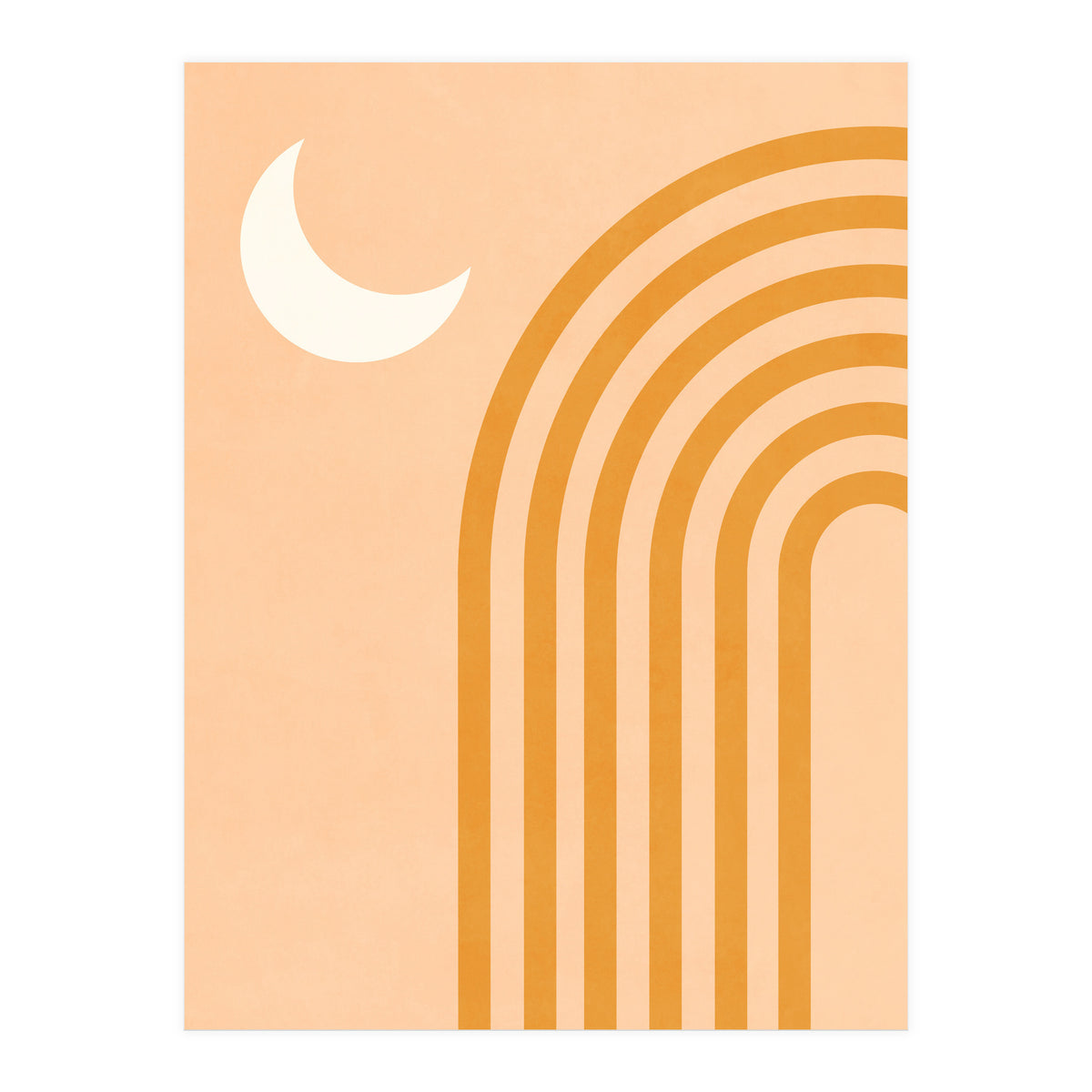 ARCHES AND MOON (Print Only)