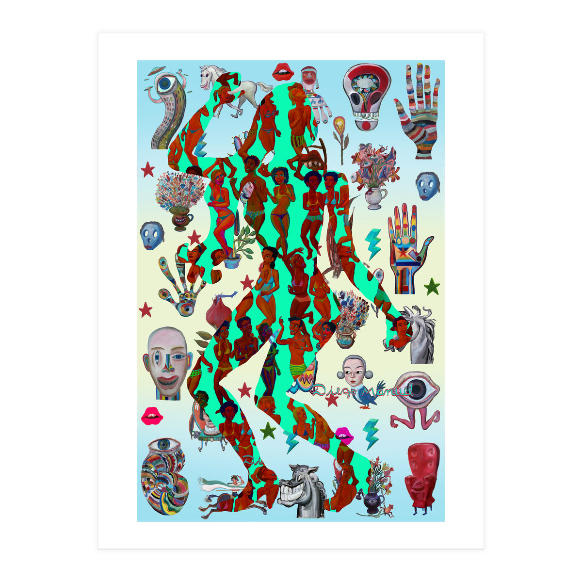 Dance Girl C 10 (Print Only)