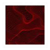 Waves Red (Print Only) thumbnail