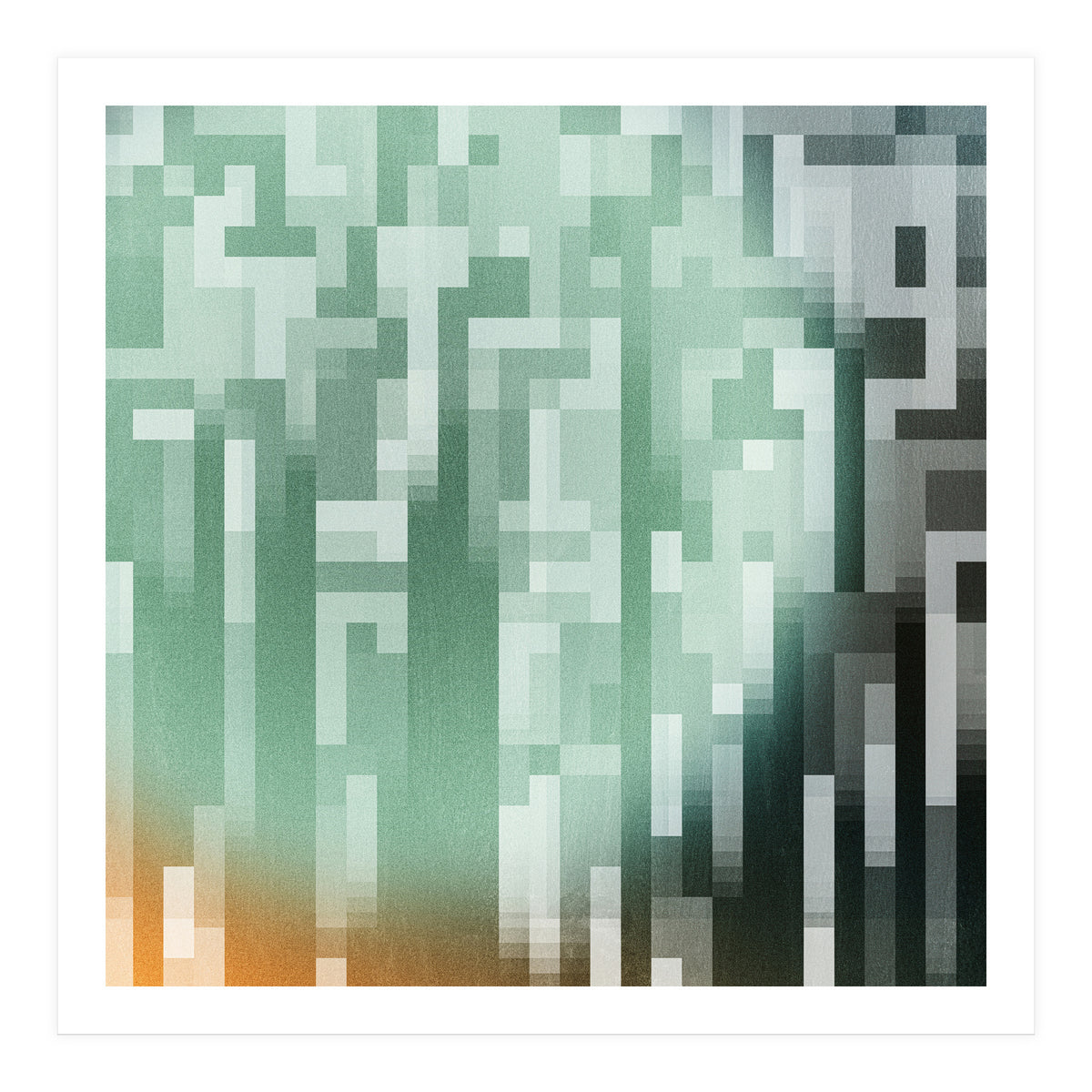 Pixel City #1 (Print Only)