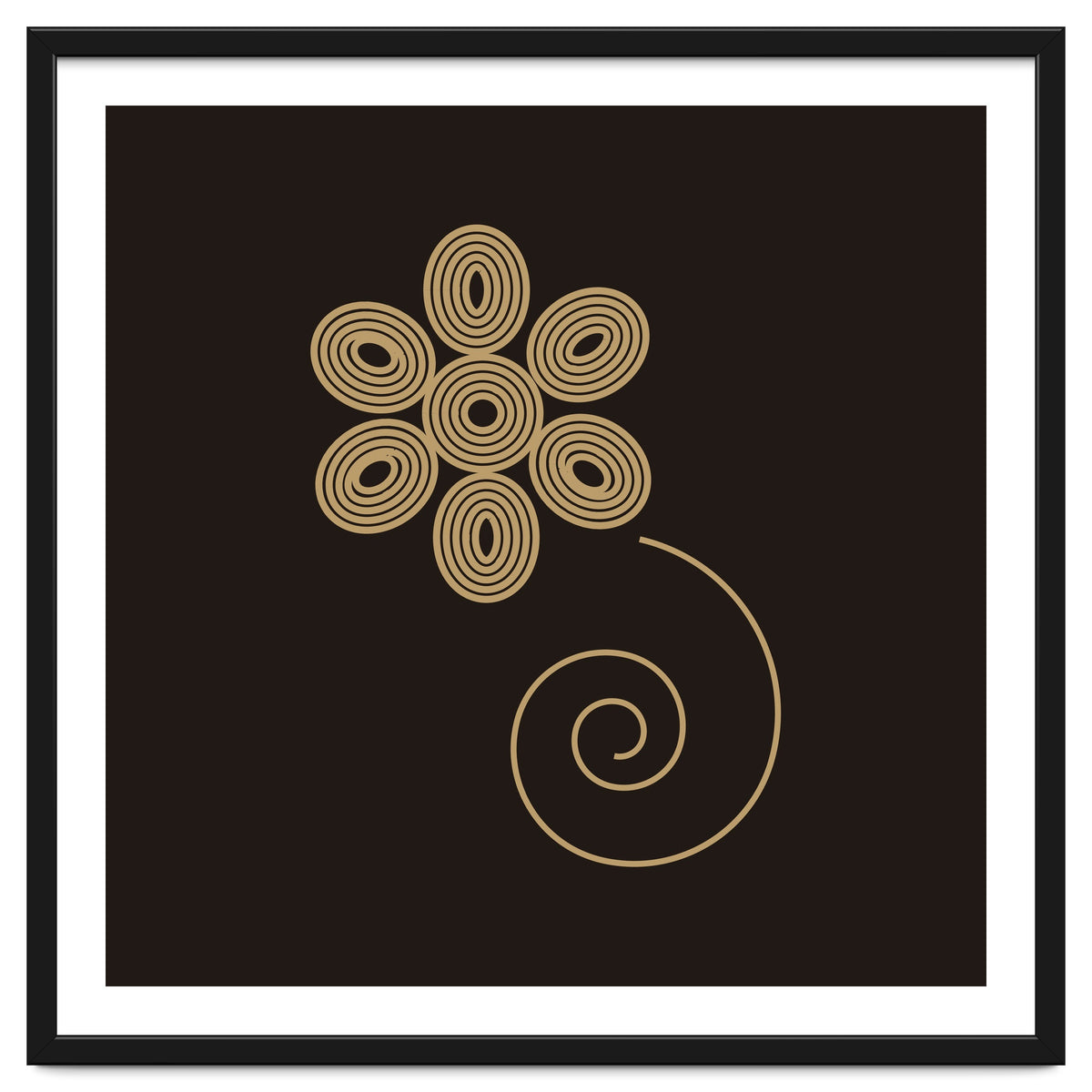 Golden flower | geometric minimal