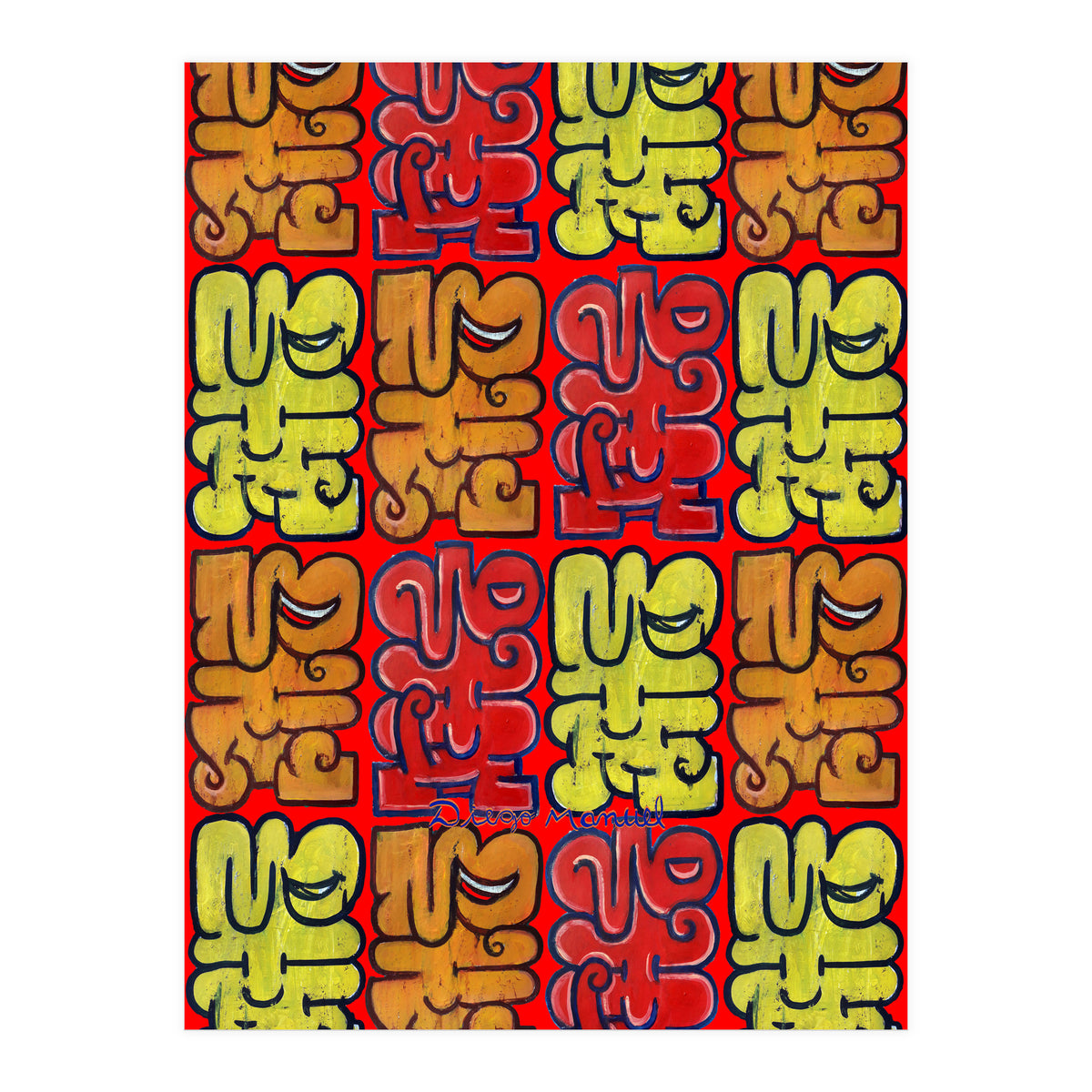 Garffiti 23 29 33 Tapiz (Print Only)