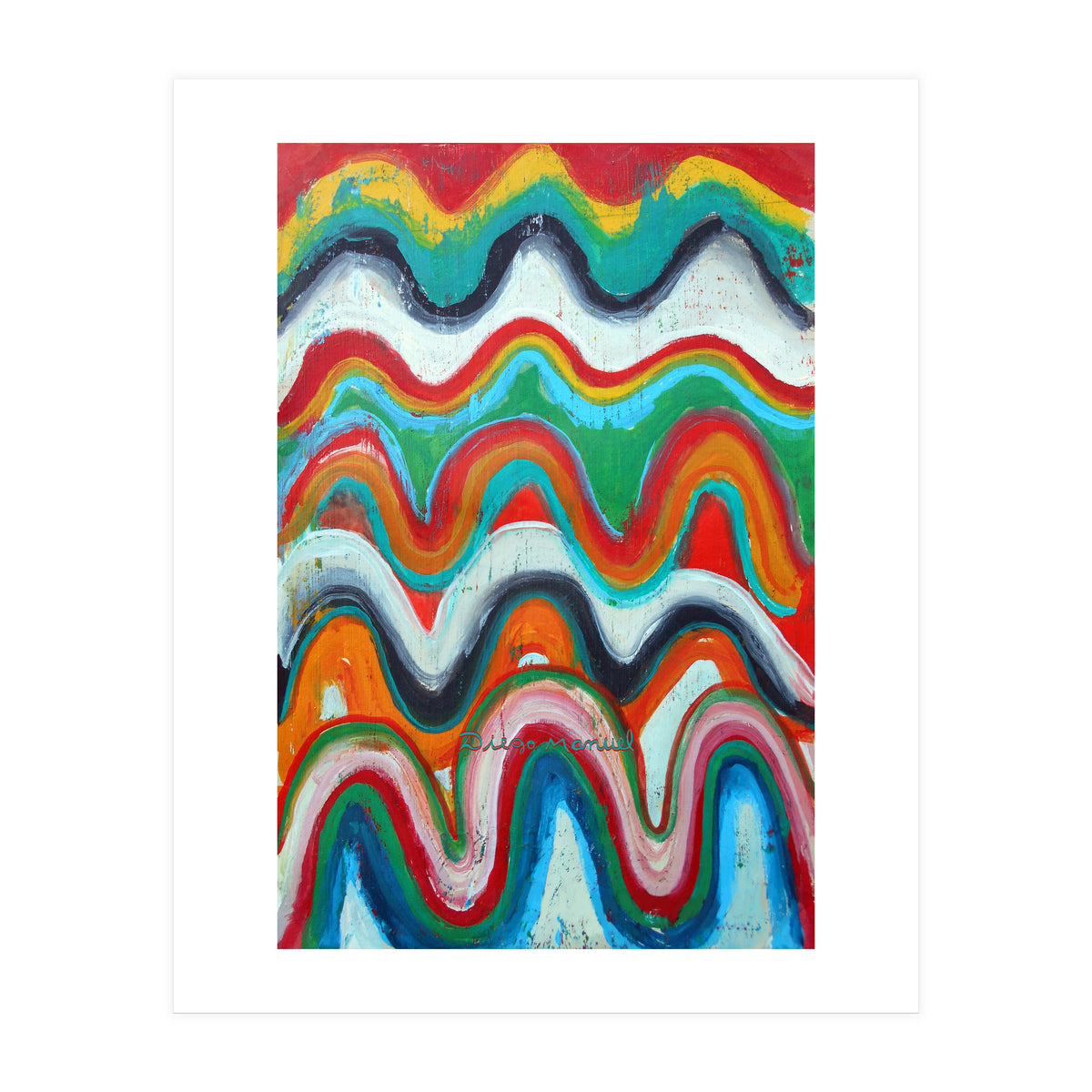 Pop Abstract A 7 (Print Only)