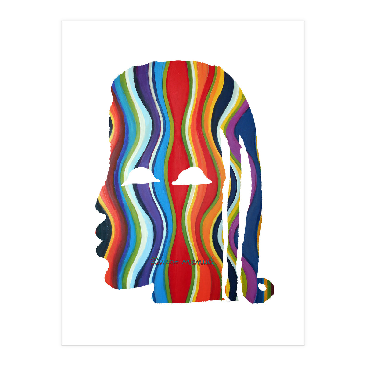 Abstracto Pop Nuevo B 10 Copia (Print Only)