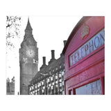 London Big Ben Red Phone Booth  (Print Only) thumbnail