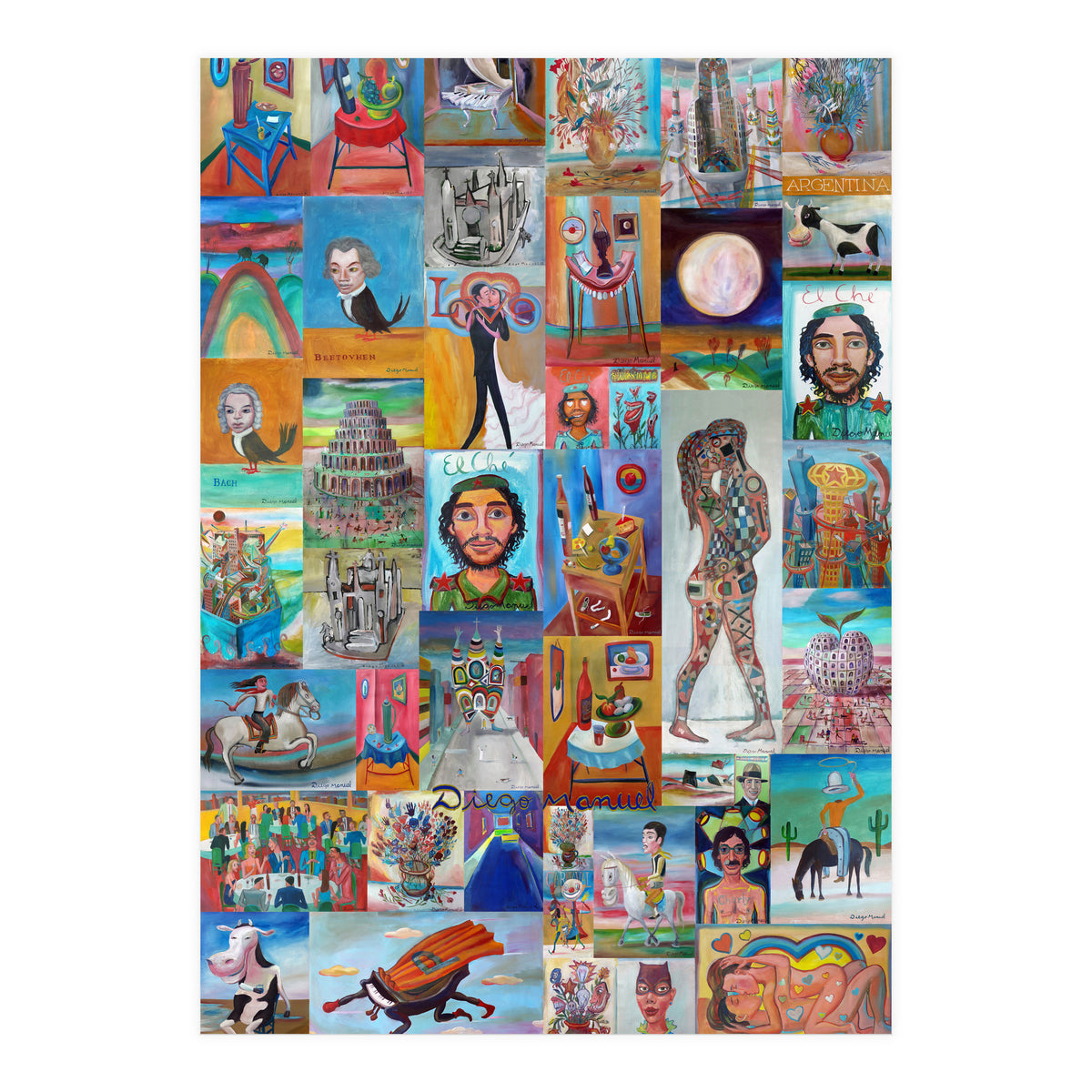 Expo Paintings 1 (Print Only)