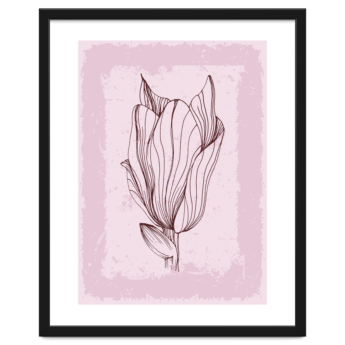 Magnolia Abstract Geometric Nordic