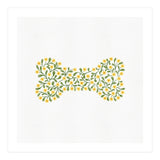 Floral Dog Bone (Print Only) thumbnail