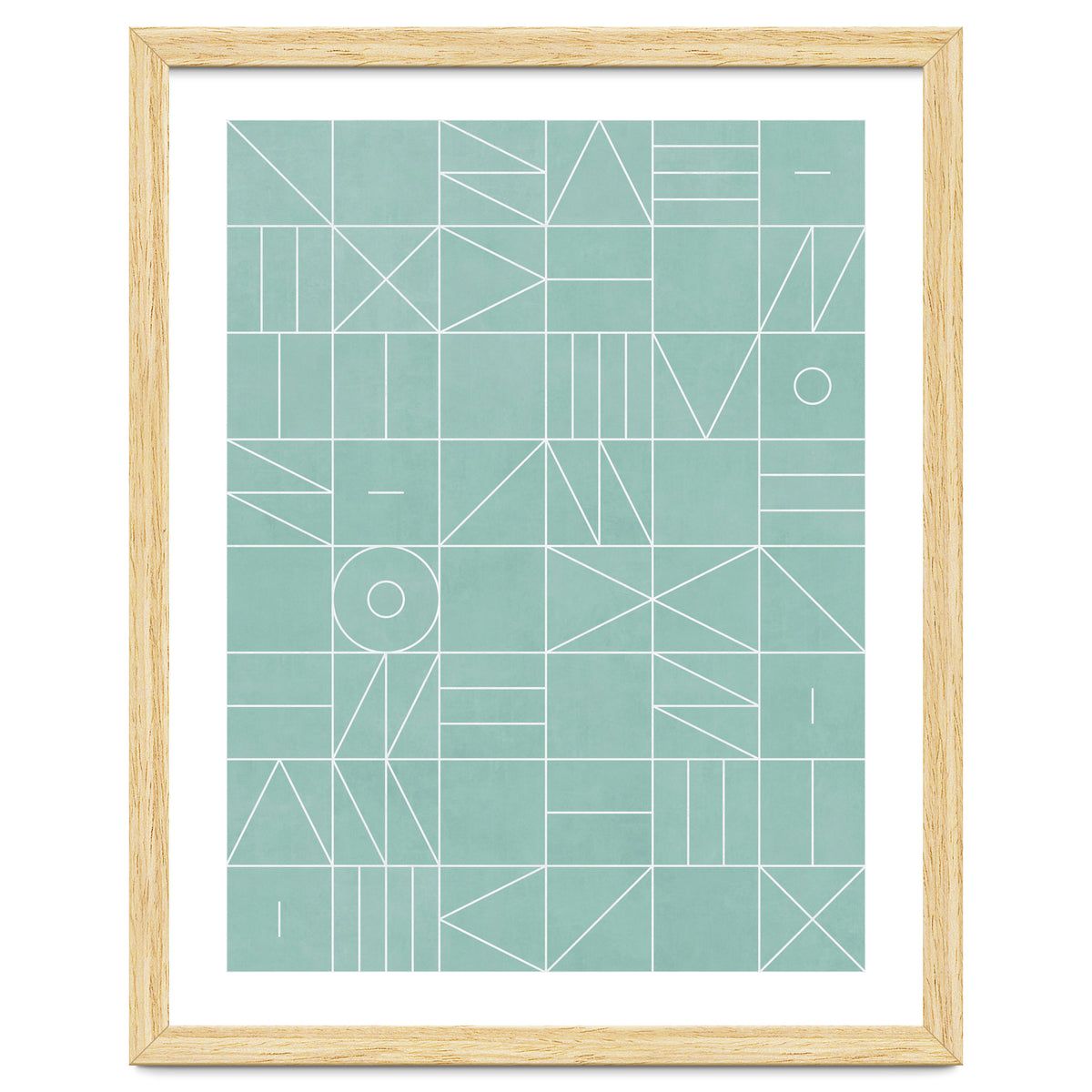 My Favorite Geometric Patterns No.7 - Light Blue