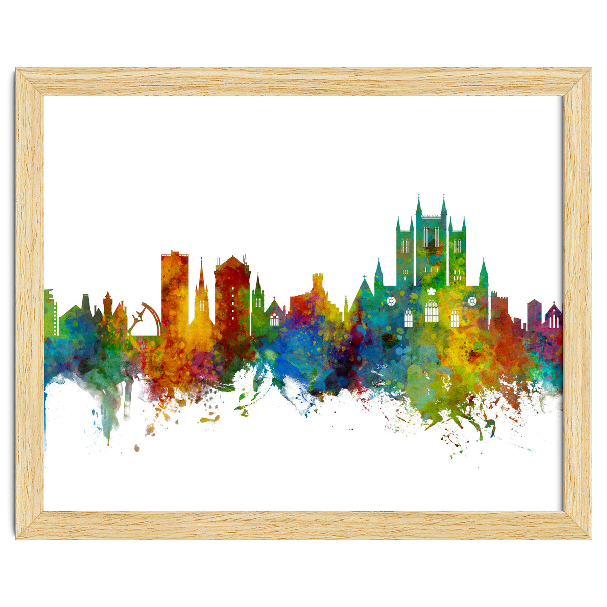 Lincoln England Skyline