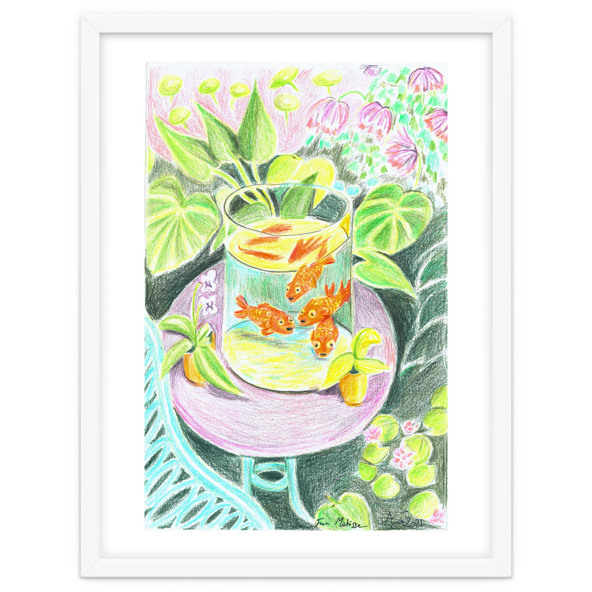 Fish Bowl Matisse