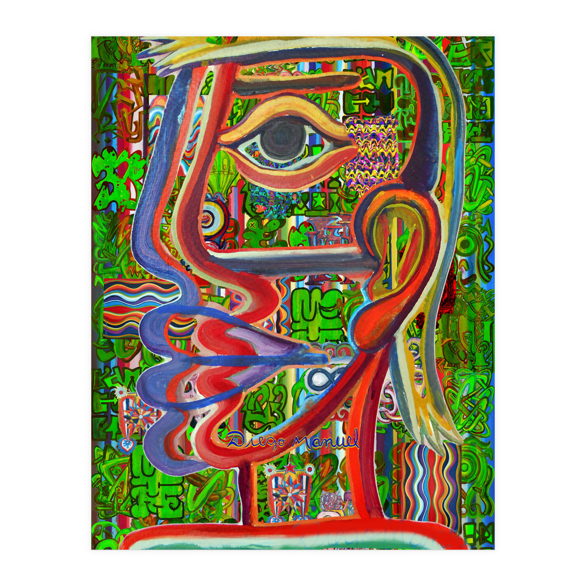 Graffiti Digital 2022 741 (Print Only)