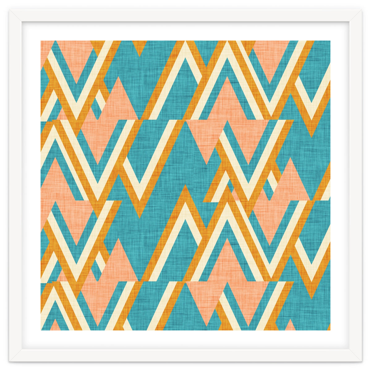 New Mid Mod Woods Blue