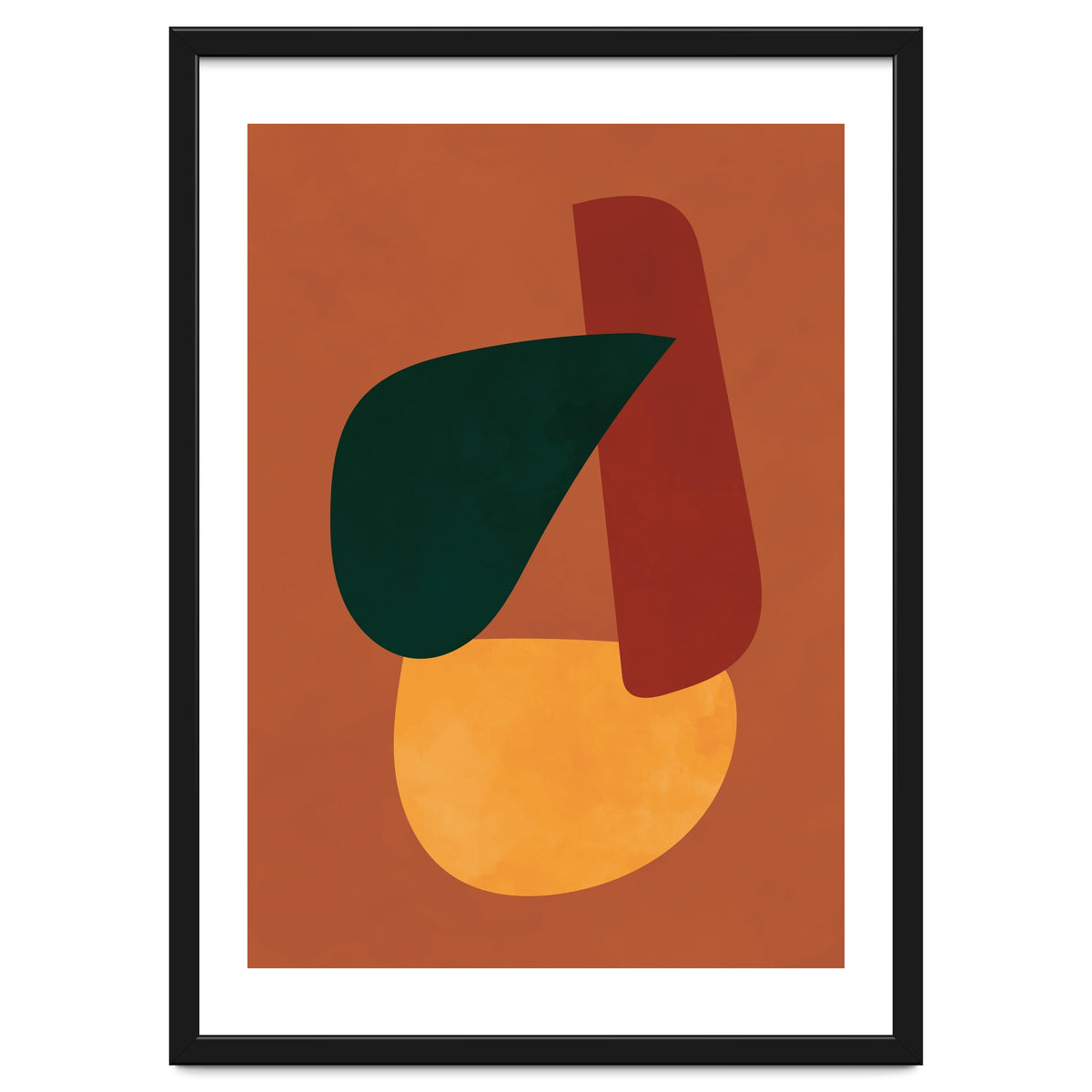 Abstract Shapes Boho Modern Mid Century Modern