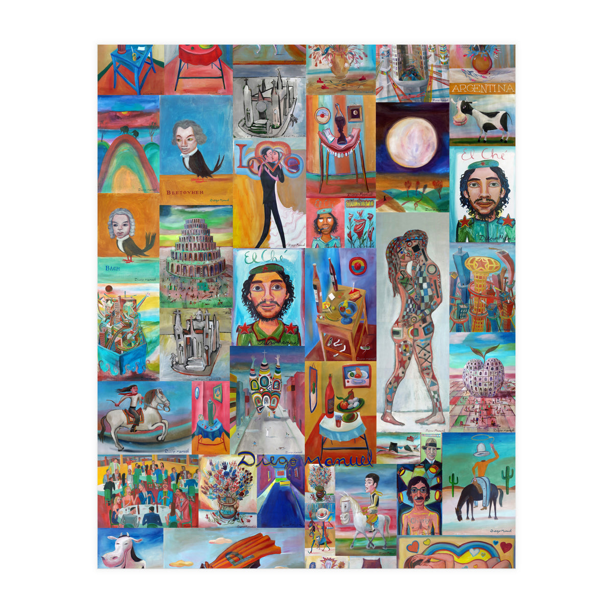 Expo Paintings 1 (Print Only)