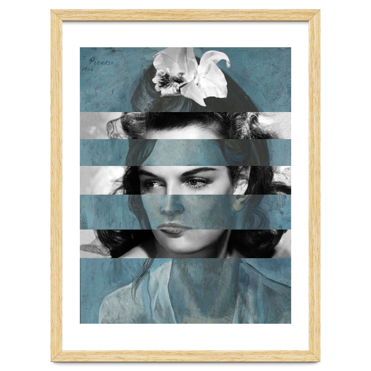 Picassos Woman With An Helmet