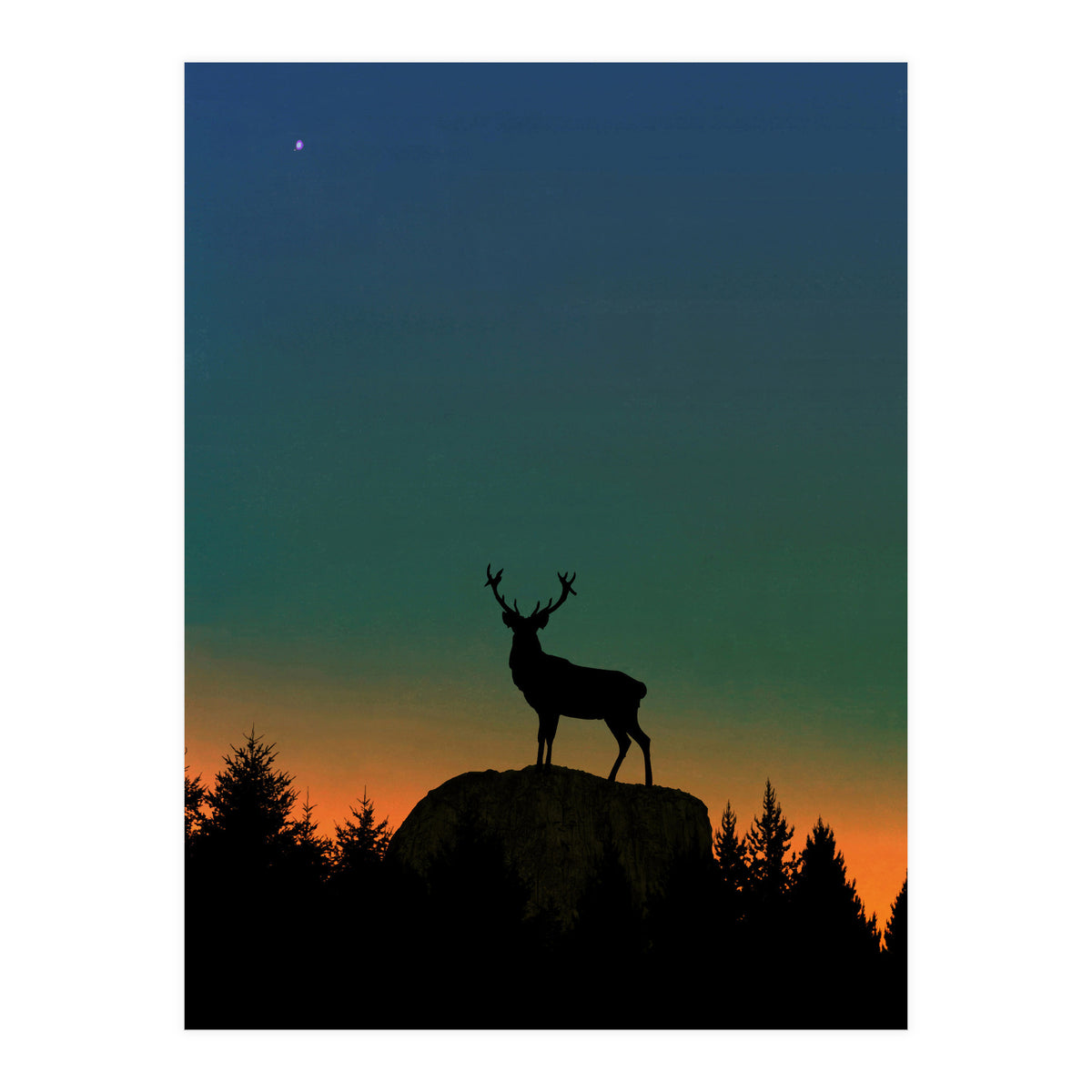 Wild Nature - Dusk (Print Only)