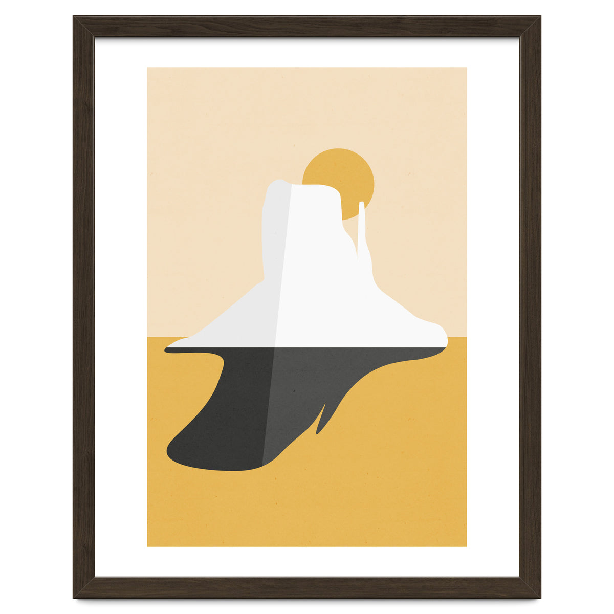 Abstract Mesa - Golden Desert