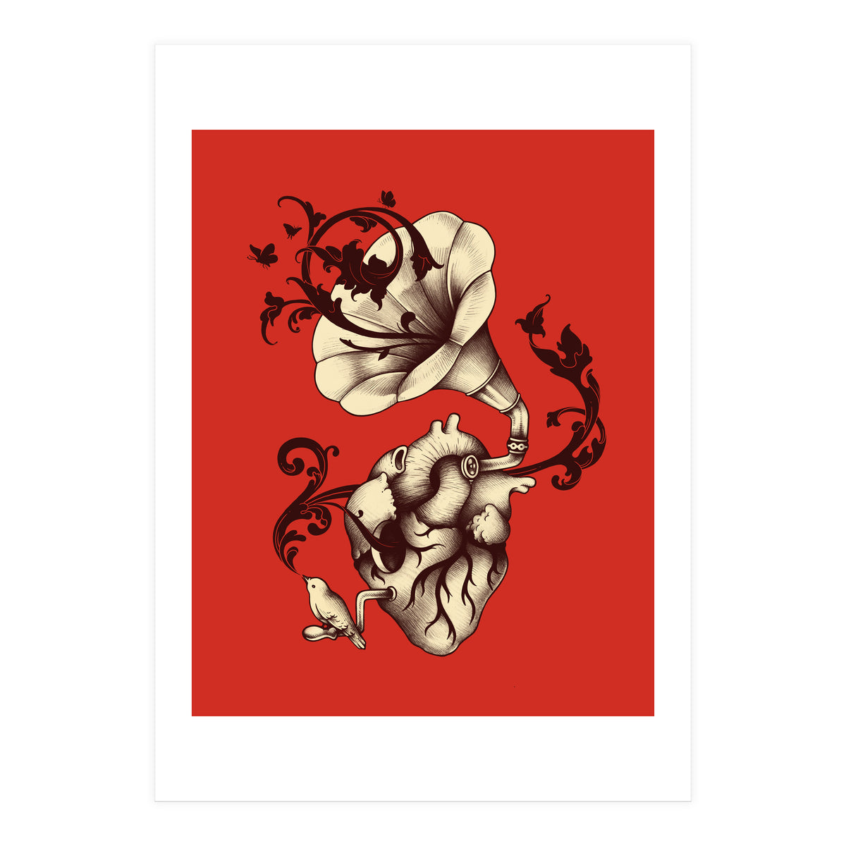 Listen To Your Heart (Print Only)