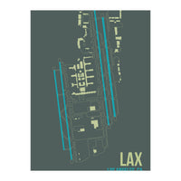 LAX Airport Layout (Print Only)