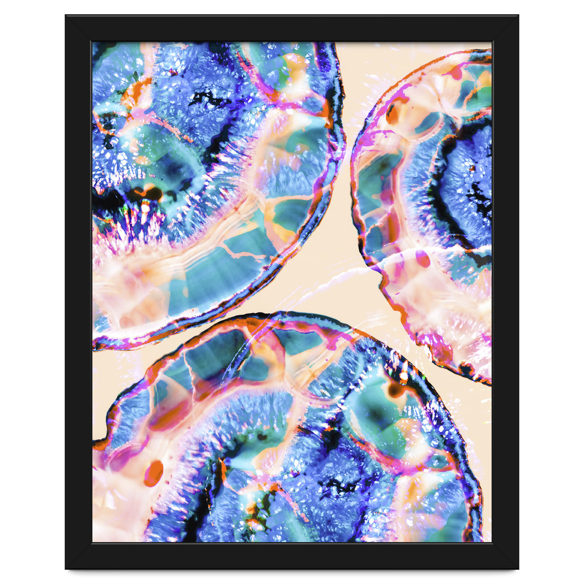 Abstract Agate Painting