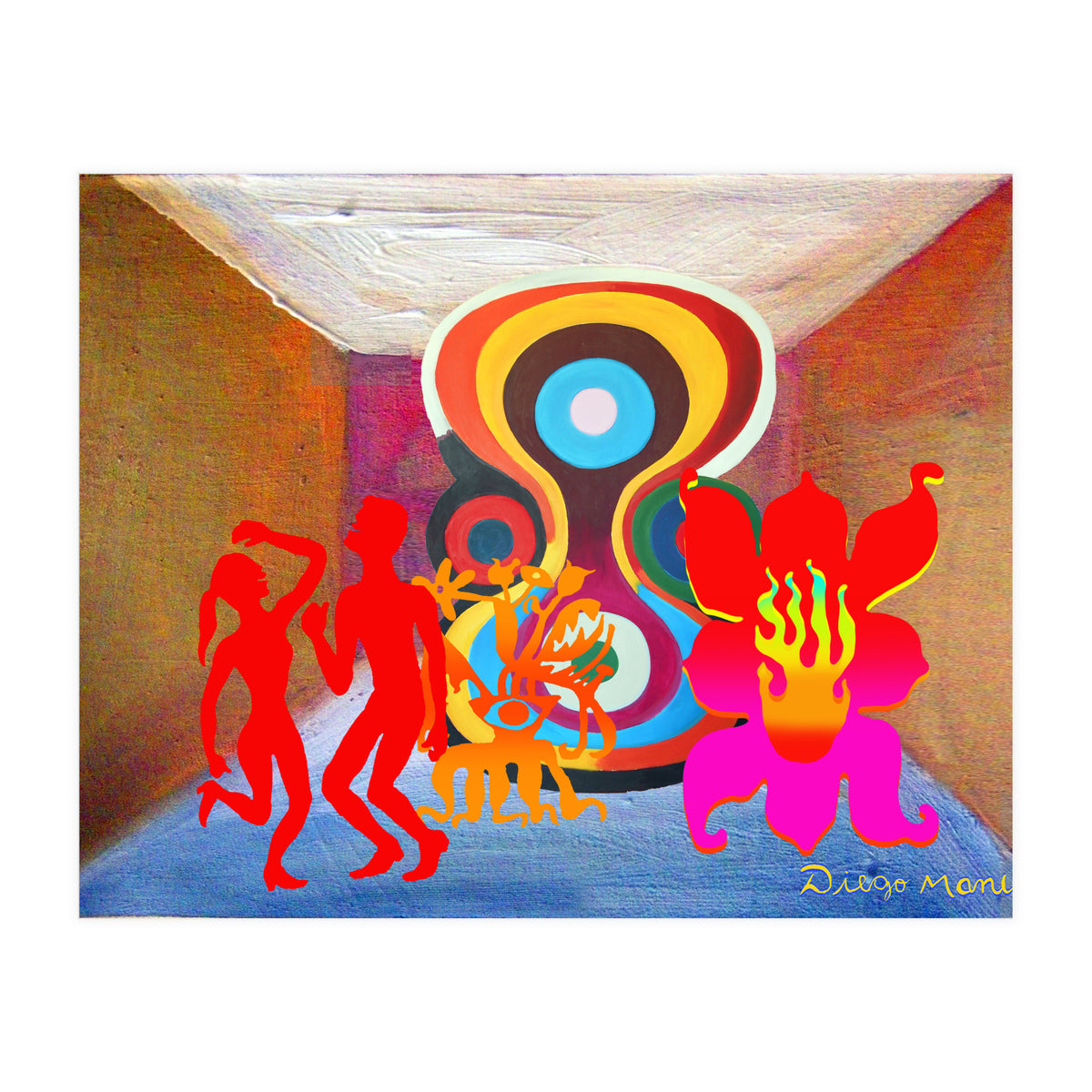 Pop Abstract Escena 2023 12 (Print Only)