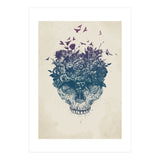 Skull Flowers (Print Only) thumbnail