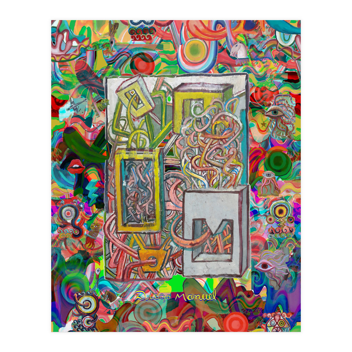 Graffitis 2021 Tapiz 12 (Print Only)