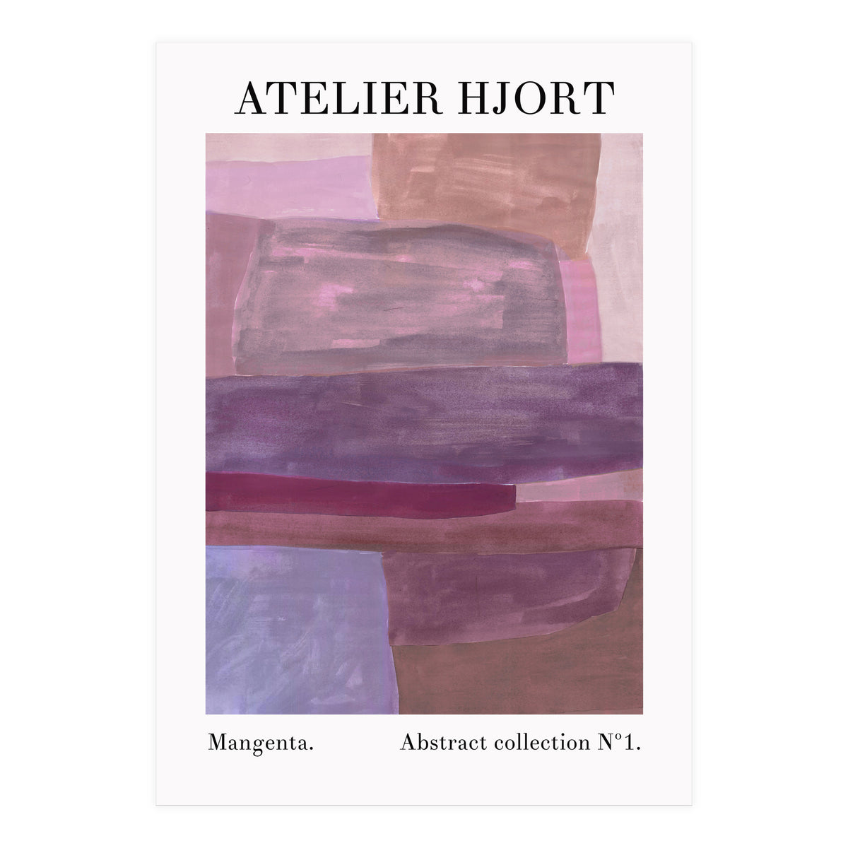 Mangenta Abstract (Print Only)