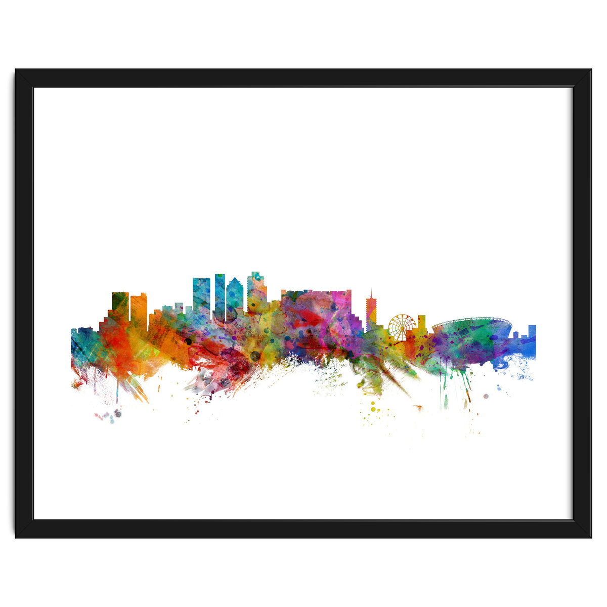 Cape Town South Africa Skyline