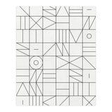 My Favorite Geometric Patterns No.1 - White (Print Only) thumbnail