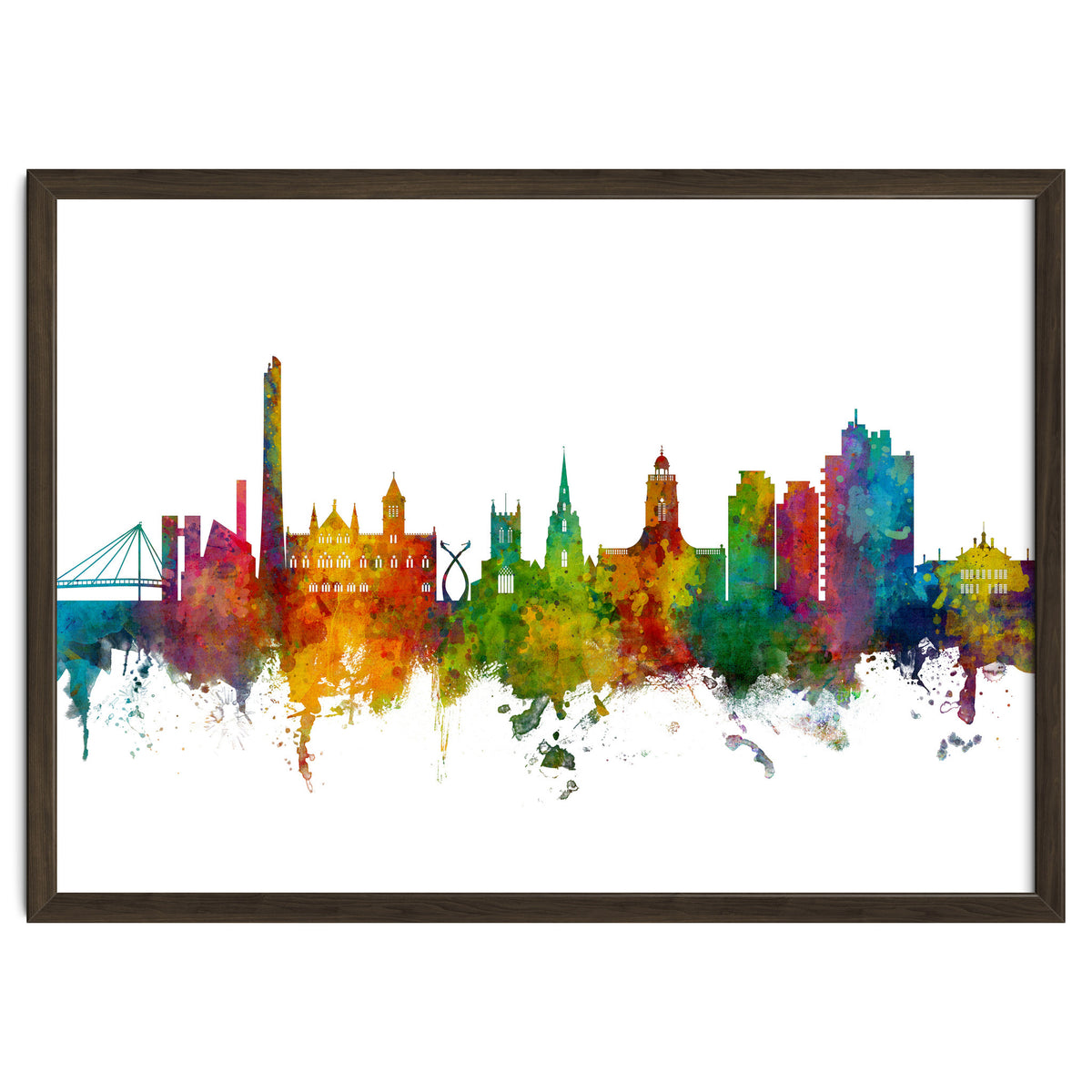 Northampton England Skyline