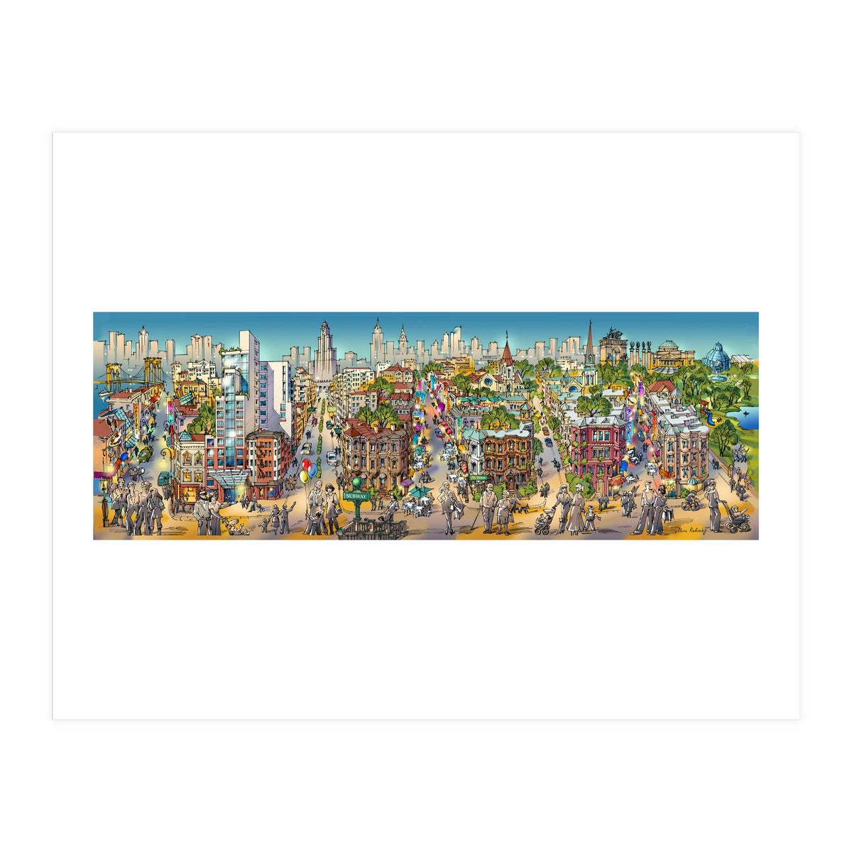 Park Slope Brooklyn (Print Only)