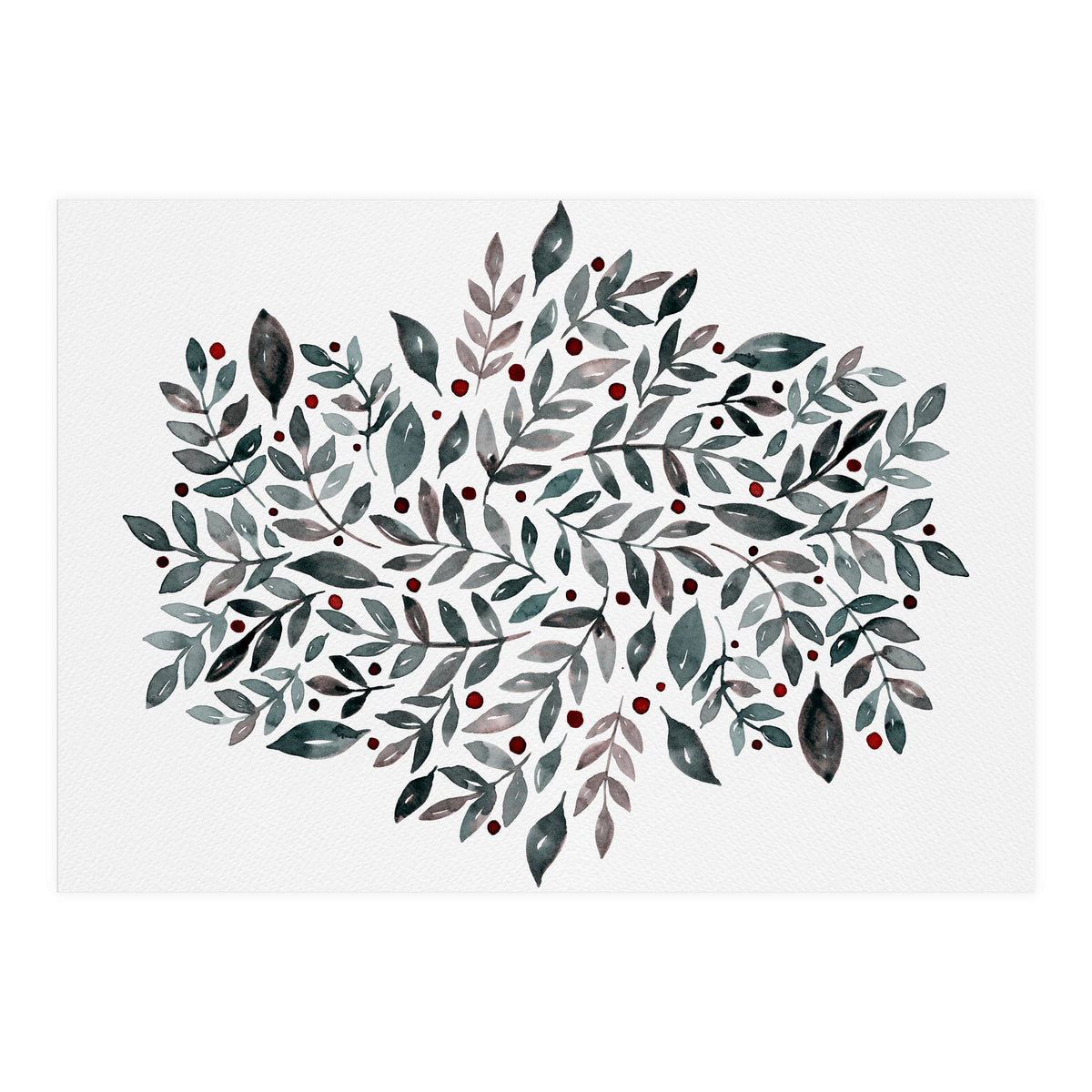 Seasonal Branches Neutral (Print Only)